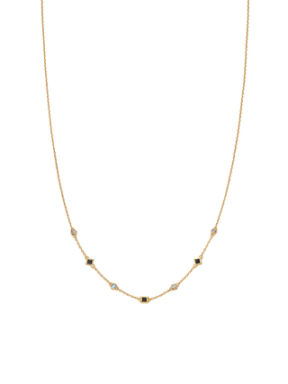 Spinel Labradorite Necklace
