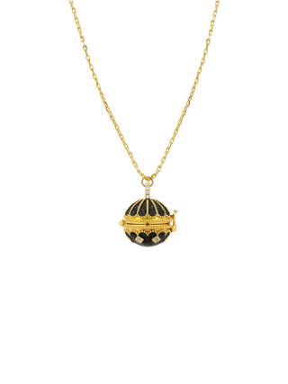 BLACK SHINY PROTECTION Necklace