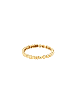 Half Sphere Gold Ring