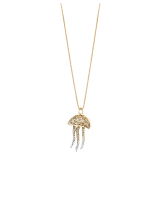 Jellyfish Diamond Necklace