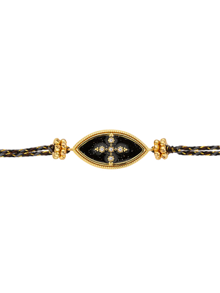 BLACK CHENNAI IRIS Bracelet