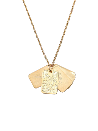 Gold Keepsake Necklace