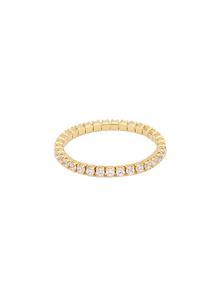 White Minimal Stacker Ring