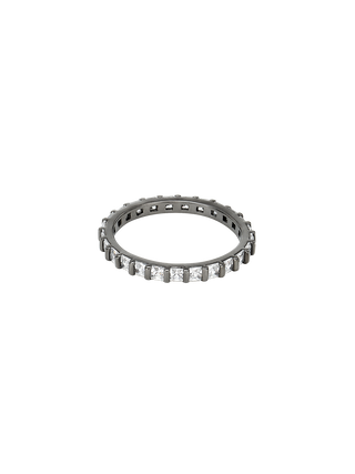 Classic Crystal Eternity Ring
