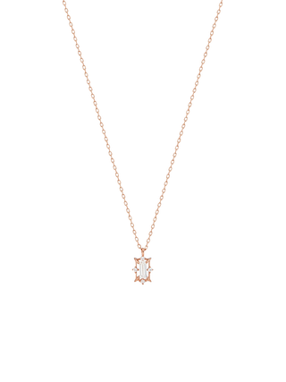 Cubic Square Frame Necklace