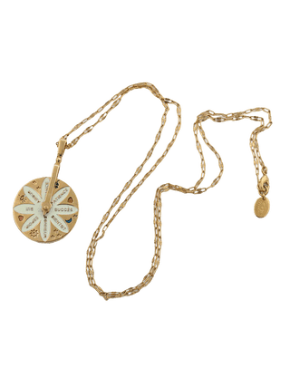 Sacha Wheel of Fortune Necklace