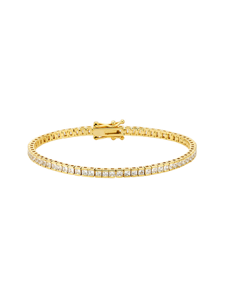 Sculpted Tennis Bracelet