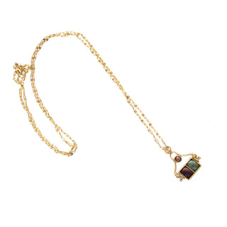 Aya Lion Pivot Necklace