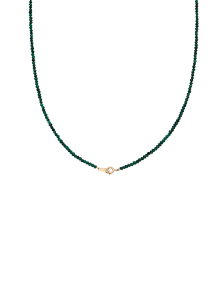 Malachite Cubic Necklace