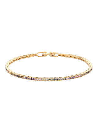 Pastel Sparkle Tennis Bracelet