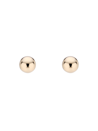 Gold 6mm Sphere Stud