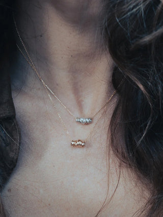 Gold Spiral Necklace