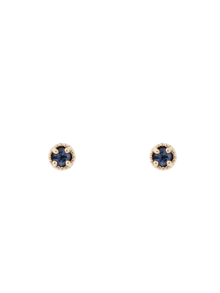 Sapphire Gemstone Studs