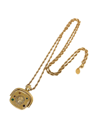 Sacha Soleii Mirror Necklace