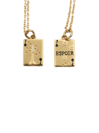 Sacha Mini Card Necklace