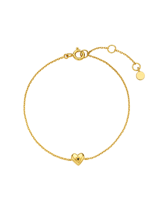 Sapphire Heart Bracelet