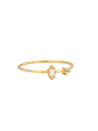 Moonstone Duo Ring