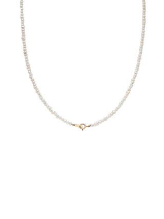 Freshwater Pearl Cubic Necklace
