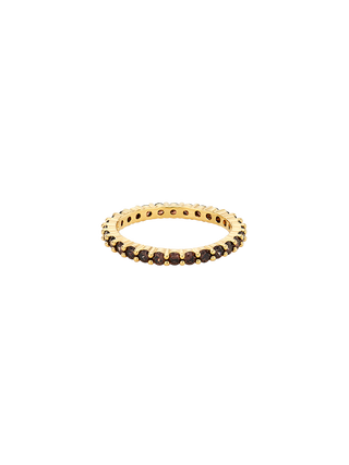 Cognac Cubic Eternity Ring
