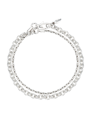 ESSENTIDE TWO CHAIN BRACELET