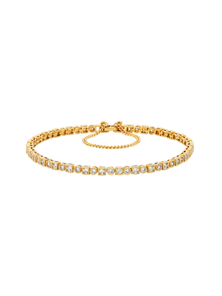 Round and Square Contrast Bracelet