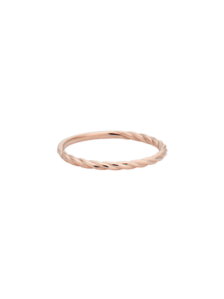 Twisted Rope Texture Ring