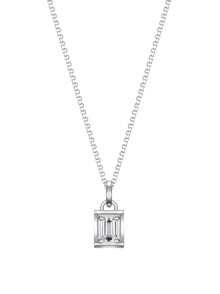 SAND DUNE STONE NECKLACE(CLEAR QUARTZ)