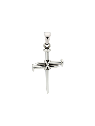 Cross of Light Silver Pendant