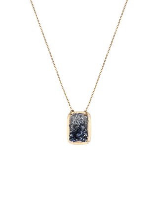 Medium Rectangle Pendant Necklace