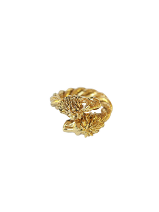 Aya Twisted Lion Ring