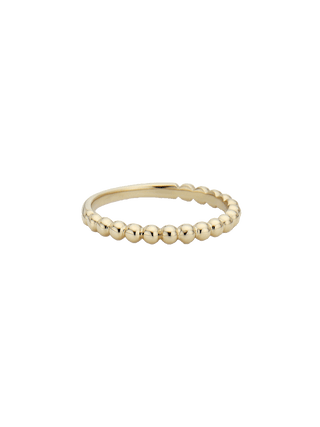 Classic Beaded Eternity Ring