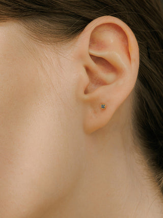 Sapphire Gemstone Studs