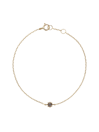 Hexa Shape White Stone Bracelet