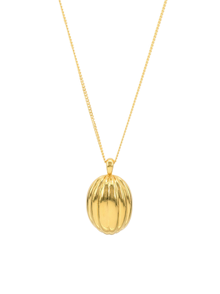 Gold Shell Pendant Necklace
