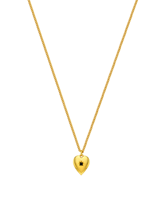 Spinel Heart Pendant Necklace