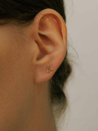 Triangle Faceted Piercing