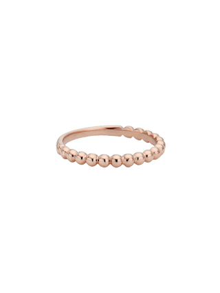 Classic Beaded Eternity Ring
