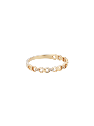 Infinity Bloom Diamond Ring