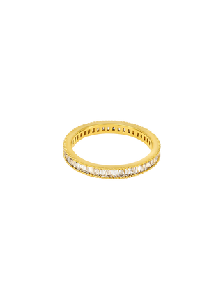 Cubic Eternity Band Ring