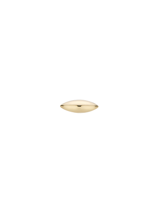 Oval Shaped Gold Piercing
