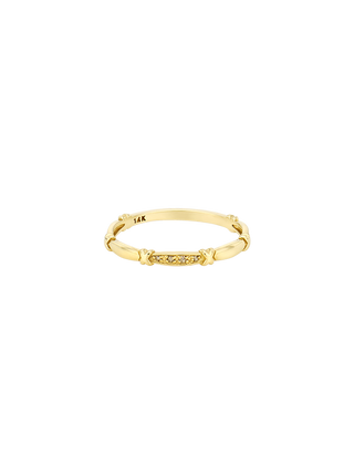 Bold Cross Gleam Ring