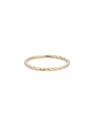 Twisted Rope Texture Ring