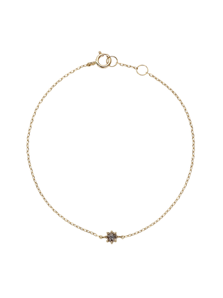 Octa Shape White Stone Bracelet
