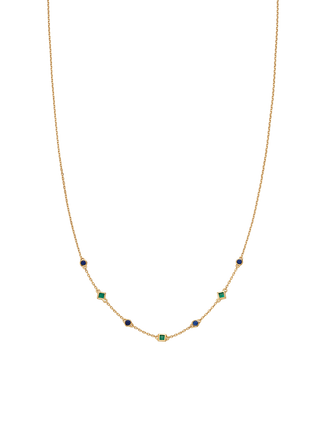Lapis Onyx Mix Necklace