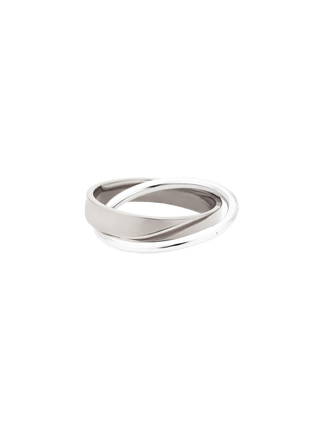 Mixed Metal Double Ring