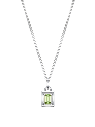 SAND DUNE STONE NECKLACE(PERIDOT)