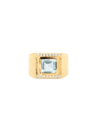 02 AQUAMARINE Ring