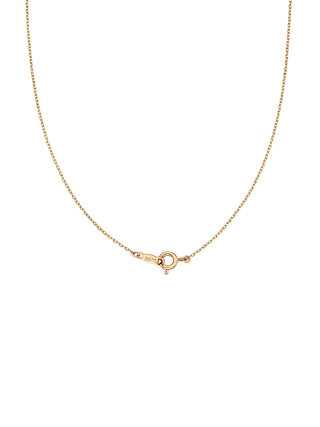 Solitaire Sparkle Gold Necklace