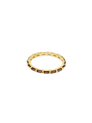 Cognac Baguette Eternity Ring