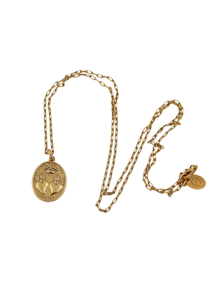 Sacha Heart Medal Necklace